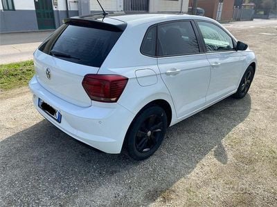 Usata VW Polo Comfortline 95 CV (69 kW) 2018 Bianco Utilitaria