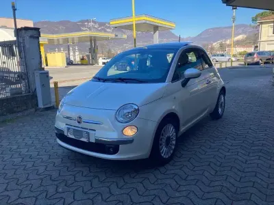 Usata Fiat 500 Lounge 69 CV (50 kW) 2012 Bianco Utilitaria