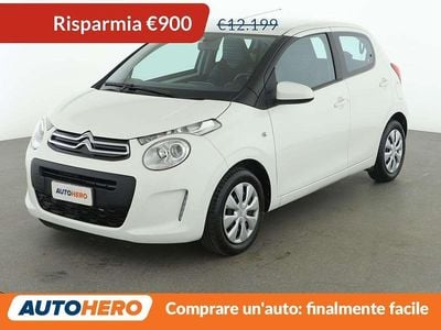 Usata Citroën C1 Feel 70 CV (51 kW) 2018 Bianco Utilitaria