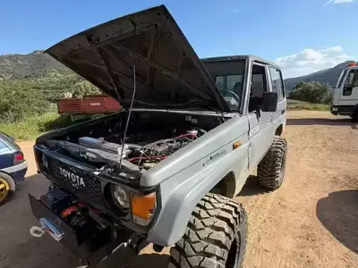 Usata Toyota Land Cruiser 86 CV (63 kW) 1988 Grigio SUV