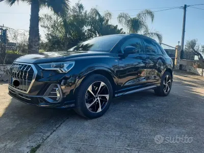 Usata Audi Q3 S-Line 150 CV (110 kW) 2019 Nero SUV