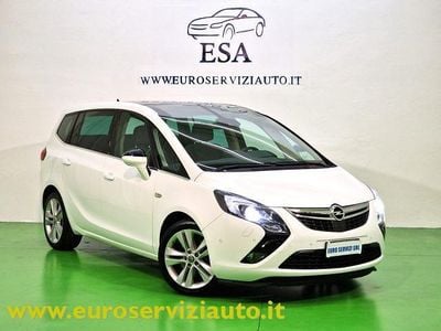 Usata Opel Zafira Tourer Cosmo 165 CV (121 kW) 2014 Bianco Monovolume