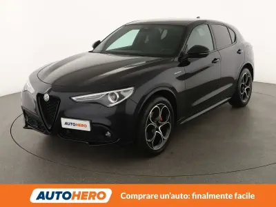 Brugt Alfa Romeo Stelvio Veloce 209 HK (153 kW) 2022 Sort SUV