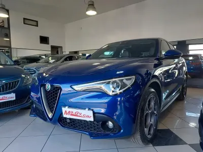 Usata Alfa Romeo Stelvio Super 190 CV (139 kW) 2022 Blu SUV