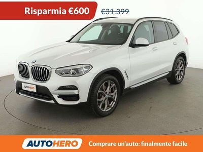 Usata BMW X3 xLine 190 CV (139 kW) 2020 Bianco SUV