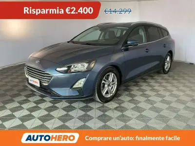 Usata Ford Focus Business Edition 120 CV (88 kW) 2019 Blu/azzurro Station wagon
