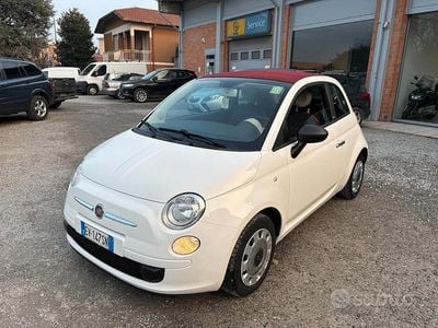 Usata Fiat 500 69 CV (50 kW) 2014 Bianco Cabrio