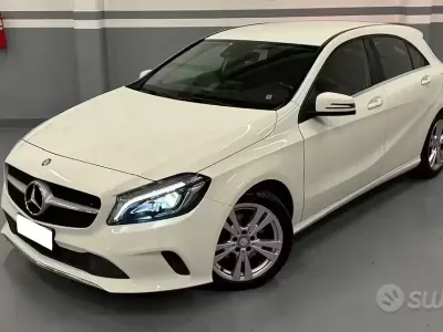 Usata Mercedes A200 Premium 136 CV (100 kW) 2018 Bianco Berlina