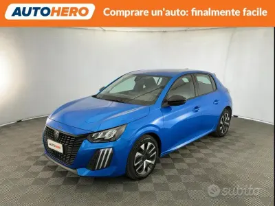 Usata Peugeot 208 Active 75 CV (55 kW) 2024 Blu Utilitaria
