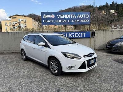 Usata Ford Focus Titanium 116 CV (85 kW) 2014 Bianco Station wagon