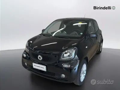 Usata Smart ForFour Passion 71 CV (52 kW) 2018 Nero Utilitaria