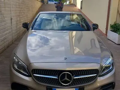 Usata Mercedes C220 Premium Plus 194 CV (142 kW) 2022 Grigio Cabrio