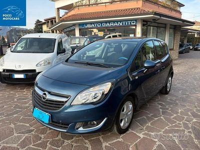 Usata Opel Meriva 120 CV (88 kW) 2016 Blu Monovolume