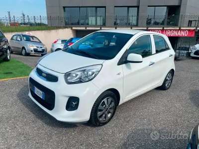 Usata Kia Picanto Active 66 CV (48 kW) 2016 Bianco Utilitaria