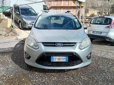 Usata Ford C-MAX Titanium 115 CV (84 kW) 2014 Grigio Monovolume