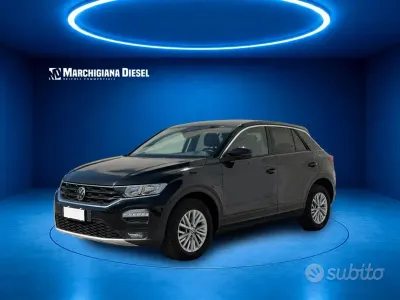 Usata VW T-Roc 150 CV (110 kW) 2021 Nero SUV