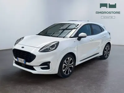 Usata Ford Puma ST-Line 125 CV (91 kW) 2023 Frozen white SUV
