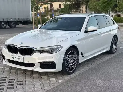 Usata BMW 520 M Sport 190 CV (139 kW) 2019 Bianco Station wagon