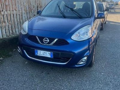 Gebraucht Nissan Micra Acenta 80 PS (58 kW) 2014 Blau Kleinwagen