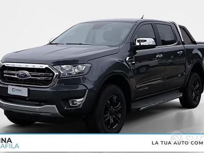 Usata Ford Ranger Limited 170 CV (125 kW) 2019 Grigio scuro Pick-up