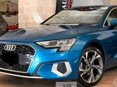 Usata Audi A3 Advanced 116 CV (85 kW) 2022 Blu/azzurro Berlina