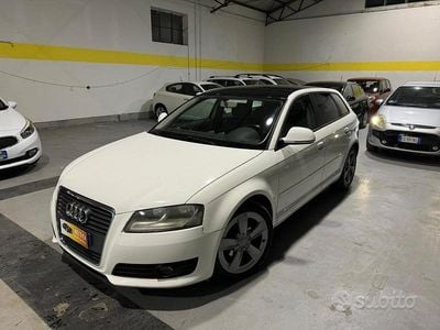 Usata Audi A3 105 CV (77 kW) 2009 Bianco Utilitaria