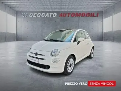 Usata Fiat 500 Lounge 69 CV (50 kW) 2018 Bianco Utilitaria