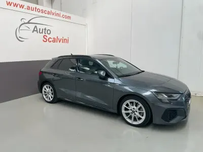 Usata Audi A3 S-Line 110 CV (80 kW) 2021 Grigio Berlina