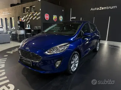 Usata Ford Fiesta Titanium 95 CV (69 kW) 2017 Blu Utilitaria