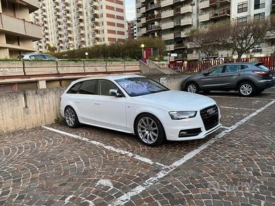Usata Audi A4 S-Line 150 CV (110 kW) 2015 Bianco Station wagon