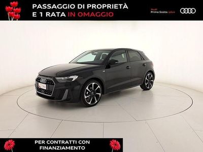 Usata Audi A1 Sportback S-Line 95 CV (69 kW) 2025 Nero mito metallizzato Utilitaria