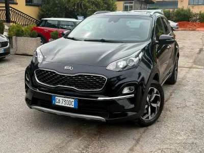 Usata Kia Sportage 126 CV (92 kW) 2020 Nero SUV