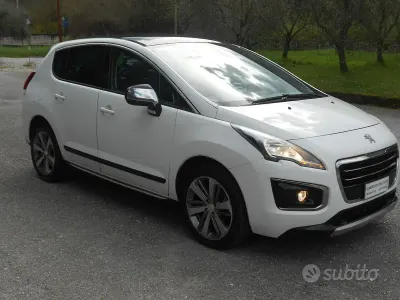 Usata Peugeot 3008 115 CV (84 kW) 2015 Bianco Station wagon