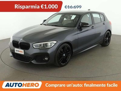 Usata BMW 116 M Sport 116 CV (85 kW) 2017 Grigio Utilitaria