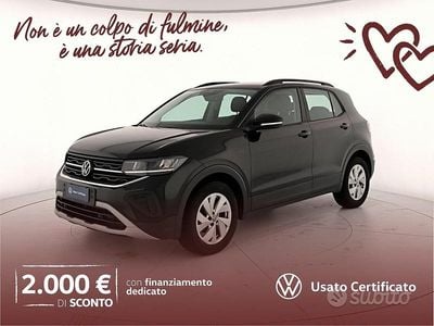 Deep black perlato Usata 2024 VW T-Cross Life SUV | 21.900 € (Buon prezzo)