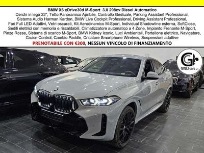 Usata BMW X6 M Sport 298 CV (219 kW) 2024 Brooklyn gray SUV
