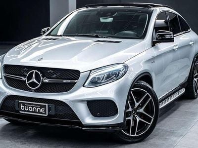 Usata Mercedes GLE43 AMG AMG 390 CV (286 kW) 2017 Grigio argento metal perlato Coupé