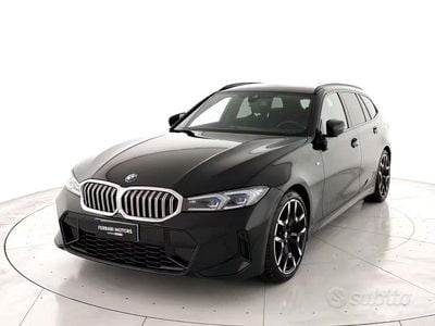 Usata BMW 320e M Sport 190 CV (139 kW) 2025 Nero Station wagon