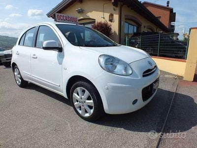 Usata Nissan Micra Tekna 80 CV (58 kW) 2011 Bianco Utilitaria