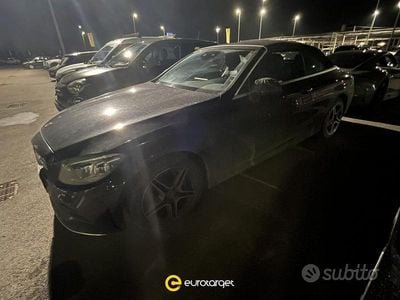 Usata Mercedes C220 Premium Plus 194 CV (142 kW) 2021 Nero Cabrio