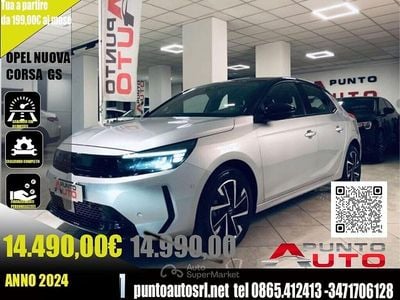 Usata Opel Corsa 101 CV (74 kW) 2024 Argento Utilitaria