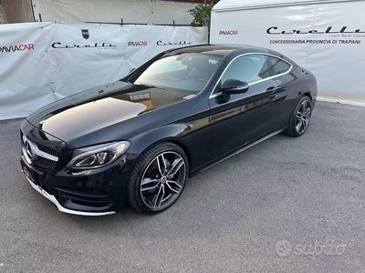 Usata Mercedes C220 Executive 194 CV (142 kW) 2017 Nero Coupé