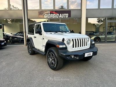Usata Jeep Wrangler Sport 200 CV (147 kW) 2019 Bianco SUV