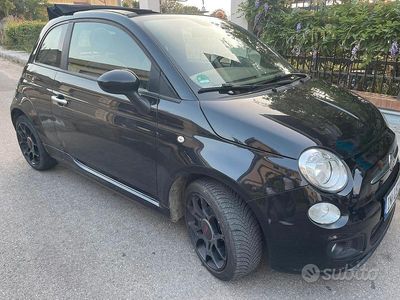 Usata Fiat 500 2014 Nero Cabrio