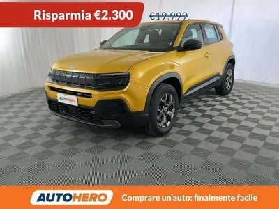Usata Jeep Avenger Longitude 101 CV (74 kW) 2023 Giallo SUV