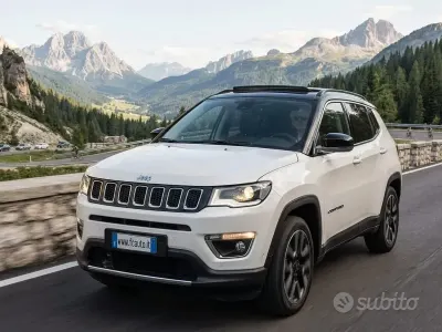 Usata Jeep Compass Night Eagle 140 CV (102 kW) 2018 Bianco SUV