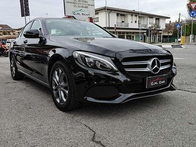 Usata Mercedes C220 Business 170 CV (125 kW) 2017 Nero Berlina