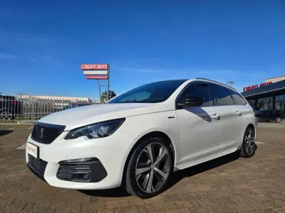 Käytetty Peugeot 308 SW GT-line 120 HP (88 kW) 2018 Valkoinen Farmari