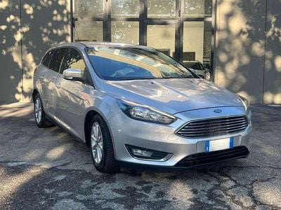 Usata Ford Focus Titanium 120 CV (88 kW) 2016 Argento Station wagon
