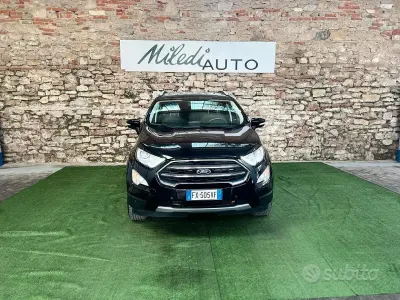 Usado Ford Ecosport Titanium 125 HP (91 kW) 2019 Preto SUV
